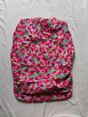 Handmade MINI Crib Sheet | 100% Cotton Flannel | Bright Watermelons